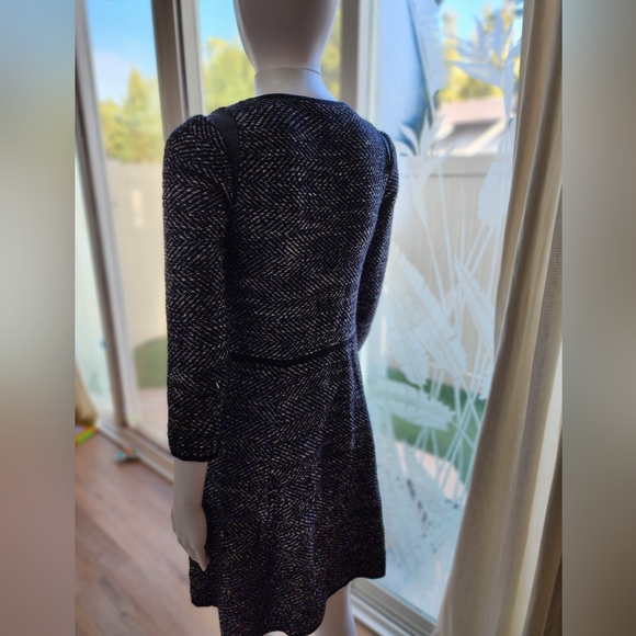 Ann Taylor MP Zipper Black/White Jacket Cardigan! - Picture 7 of 8